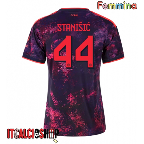 Bayern Munich Josip Stanisic #44 Terza Maglia Femmina 2026-27 Manica Corta